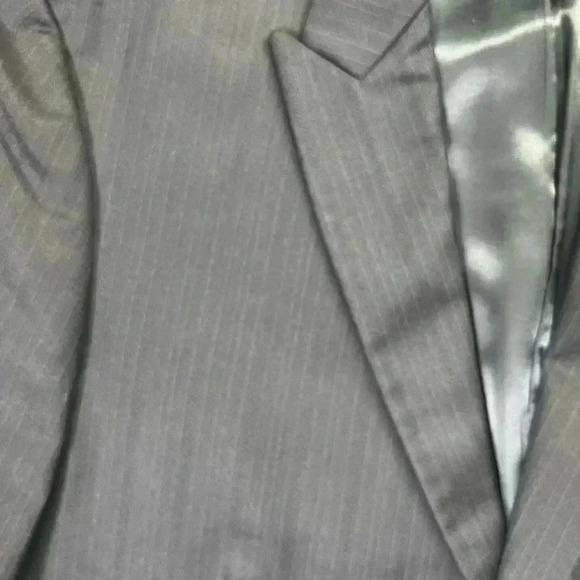 Perry Ellis Portfolio Blazer Sports Coat Men’s 44S Dark Navy 100% Wool Casual - Picture 2 of 8